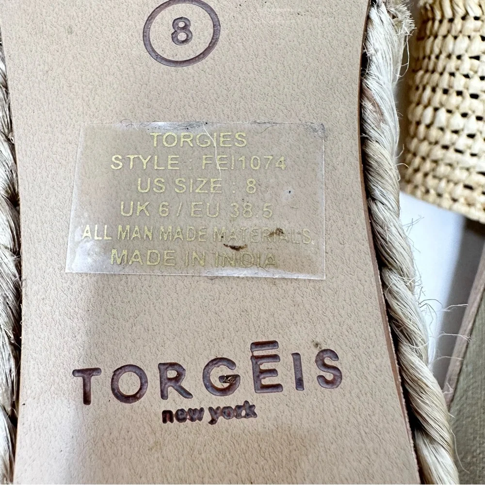 Torgeis espadrille platform